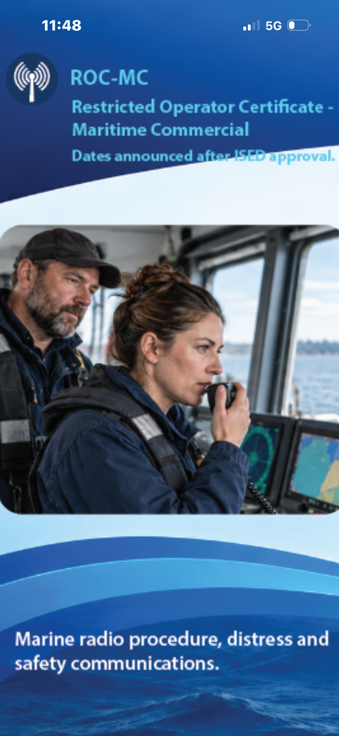 Marine industry outreach